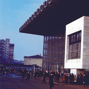 Kursky Railway Station in Moscow. Project of reconstruction. 